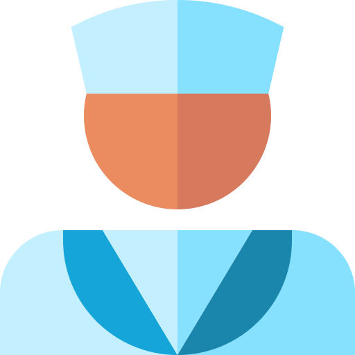 marinero Basic Straight Flat icono