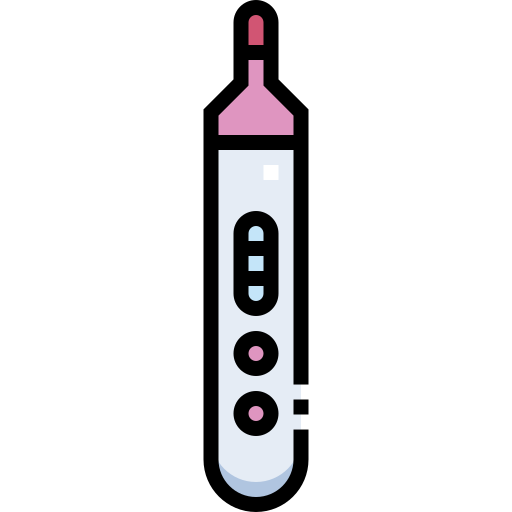 Pregnancy test Detailed Straight Lineal color icon