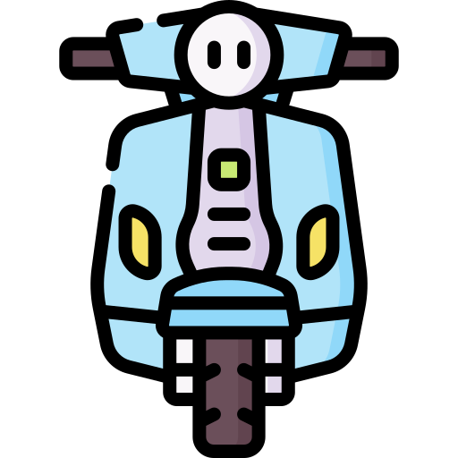 scooter Special Lineal color icono