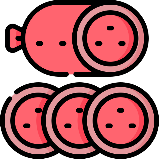 Pepperoni Special Lineal color icon