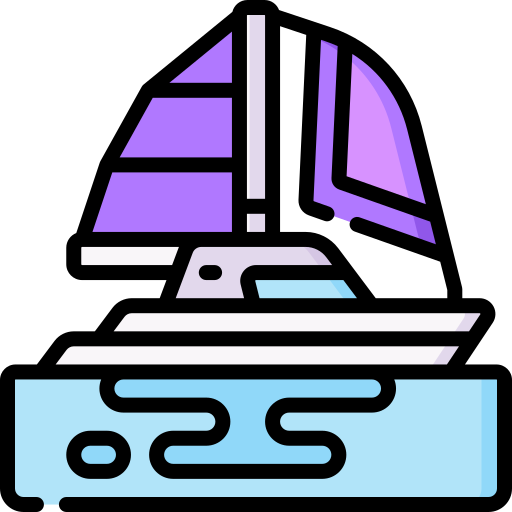 Sailboat Special Lineal color icon