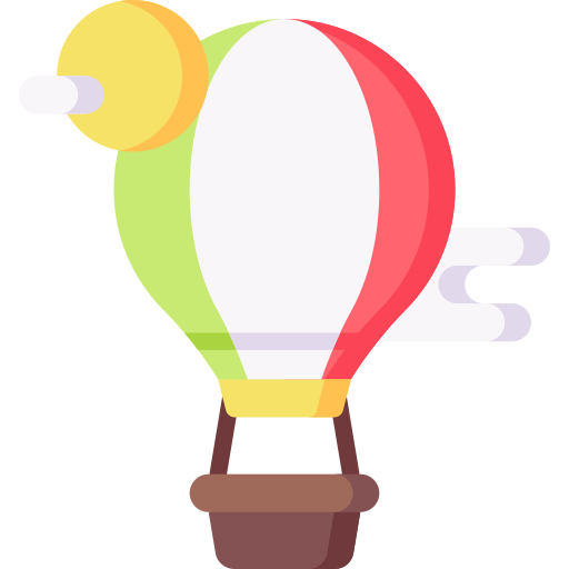 montgolfière Special Flat Icône