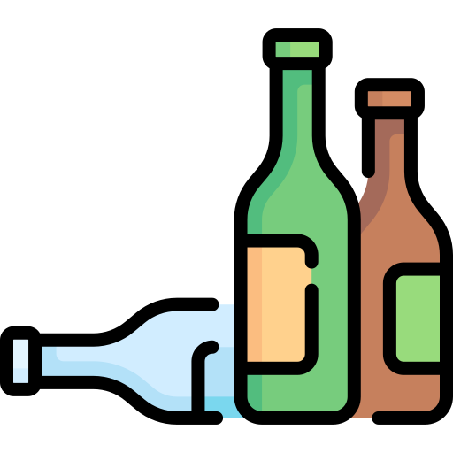 botella Special Lineal color icono