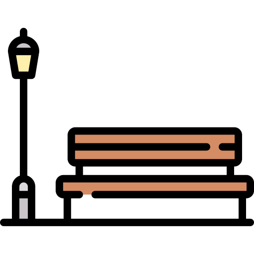 벤치 Special Lineal color icon