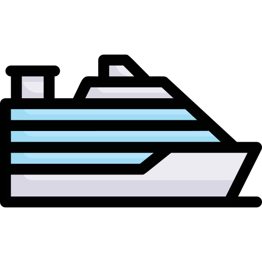 kreuzfahrt Generic Outline Color icon