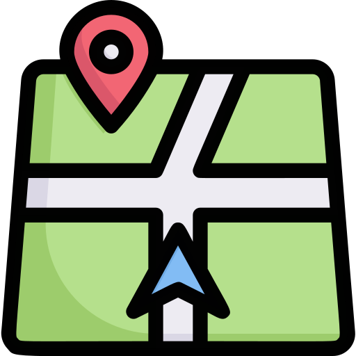 gps Generic Outline Color icon