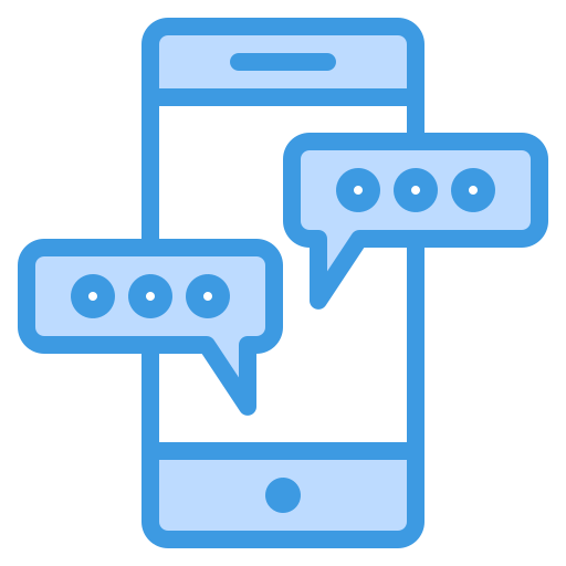 online chat Generic Blue icon