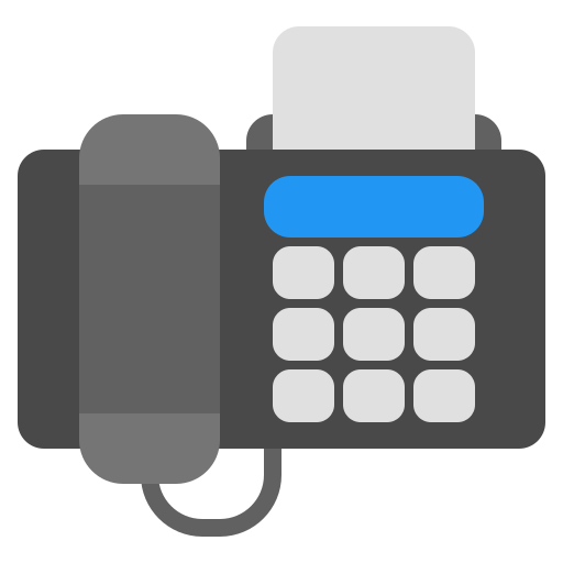 fax Generic Flat icon