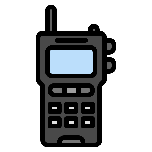 Walkie talkie Generic Outline Color icon