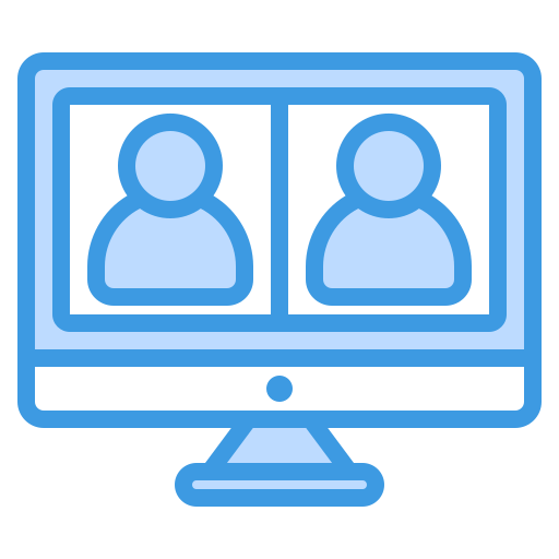 videokonferenz Generic Blue icon