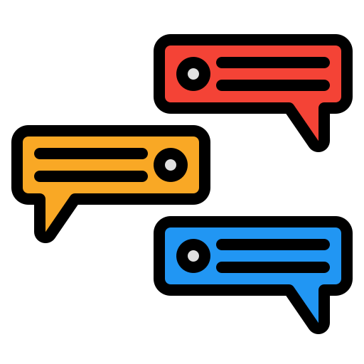 chat-blase Generic Outline Color icon