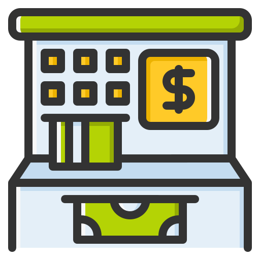 ＡＴＭ Generic Color Omission icon