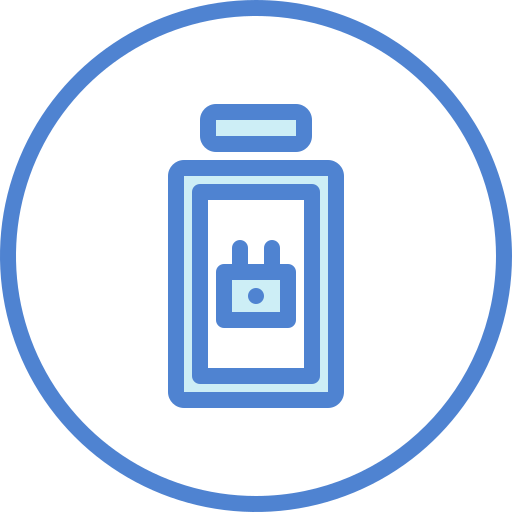 batterij opladen Generic Blue icoon