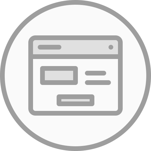 web Generic Grey icono