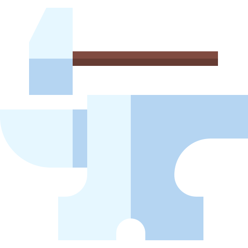Anvil Basic Straight Flat icon