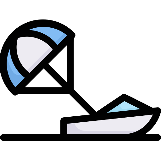 parasailing Generic Outline Color ikona