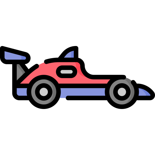 samochód wyścigowy Special Lineal color ikona