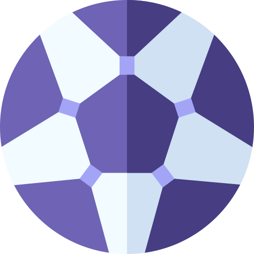fútbol Basic Rounded Flat icono