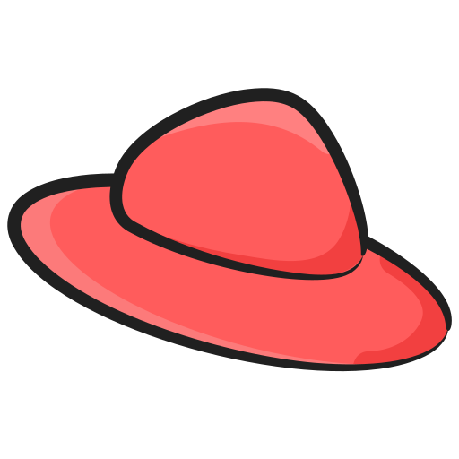 sombrero Generic Hand Drawn Color icono