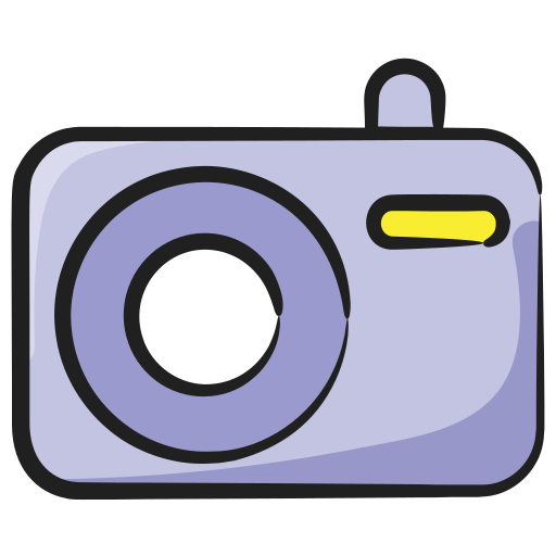 fotocamera Generic Hand Drawn Color icona