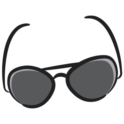 Sunglasses Generic Hand Drawn Color icon