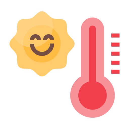 heiße temperatur Generic Flat icon