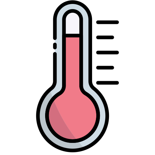 temperatura Generic Outline Color Ícone