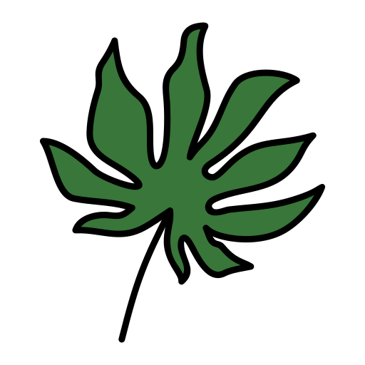 은행 나무 Generic Outline Color icon