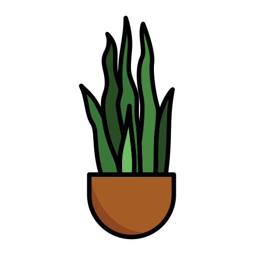 slangenplant Generic Outline Color icoon