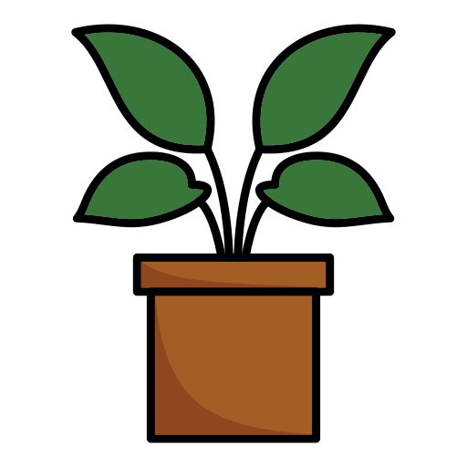 Растение Generic Outline Color иконка