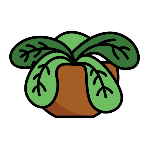 vegetal Generic Outline Color icono