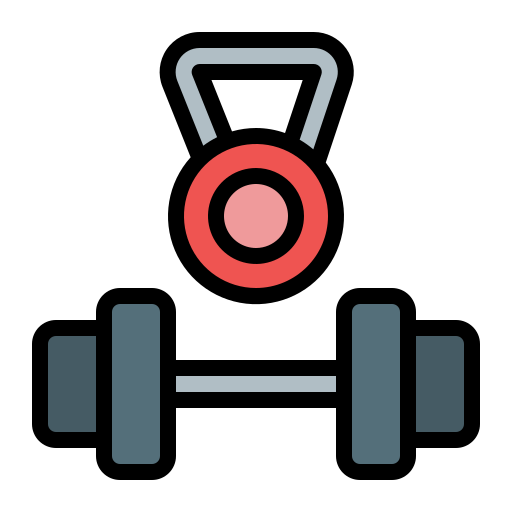 Gym Generic Outline Color icon