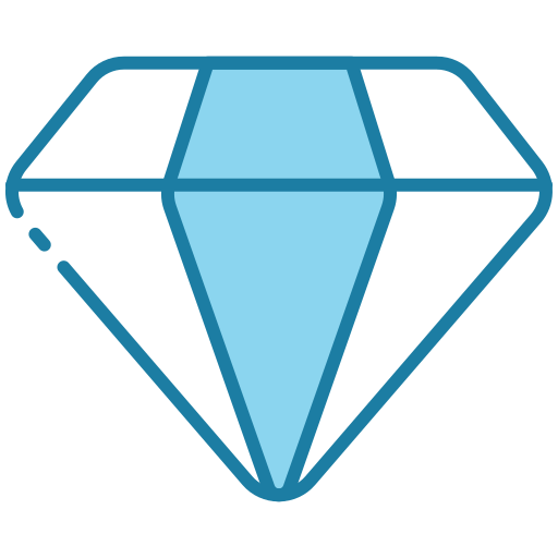 diamante Generic Blue icono