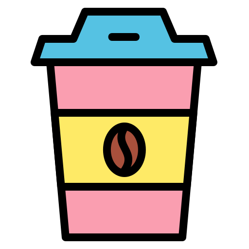 koffiekop Generic Outline Color icoon