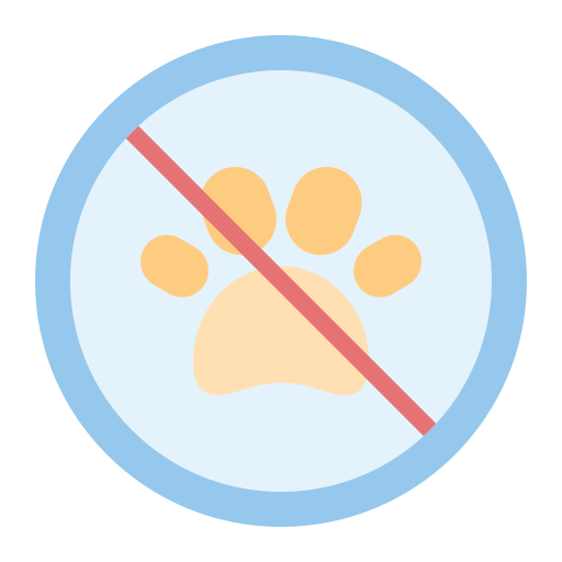 No pets allowed Generic Flat icon