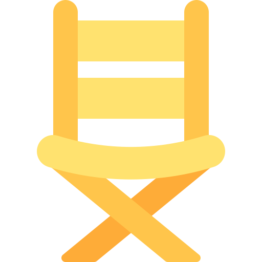 directeur stoel Generic Flat icoon