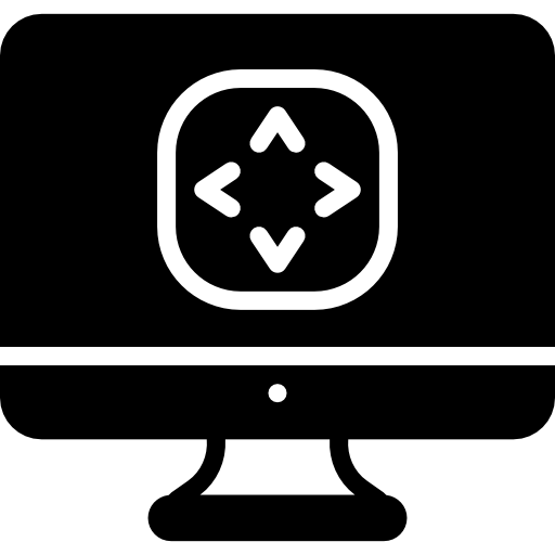 monitor Basic Miscellany Fill ikona