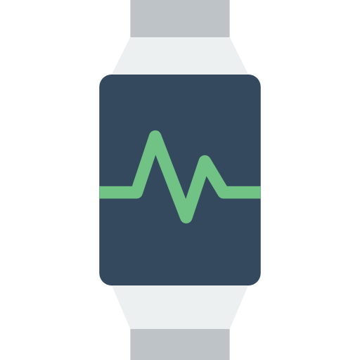 smartwatch Basic Miscellany Flat icon