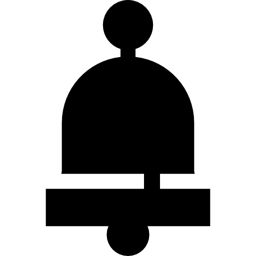 campana Basic Straight Filled icona