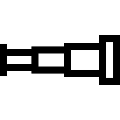 luneta Basic Straight Lineal ikona