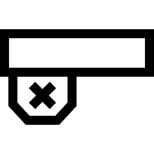 Eyepatch Basic Straight Lineal icon