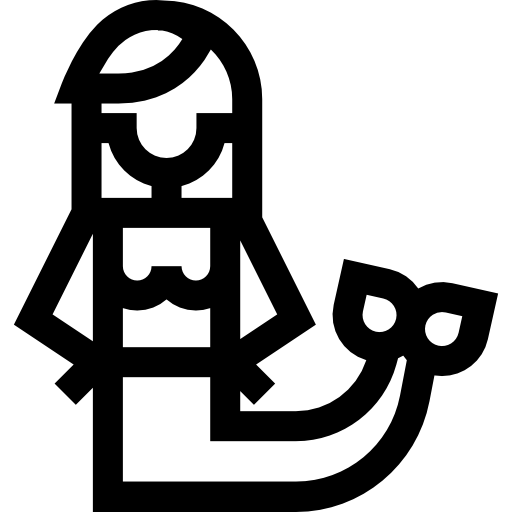 sirena Basic Straight Lineal icono