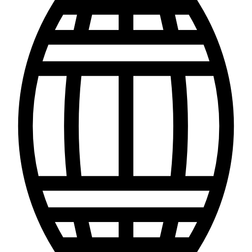 Barrel Basic Straight Lineal icon