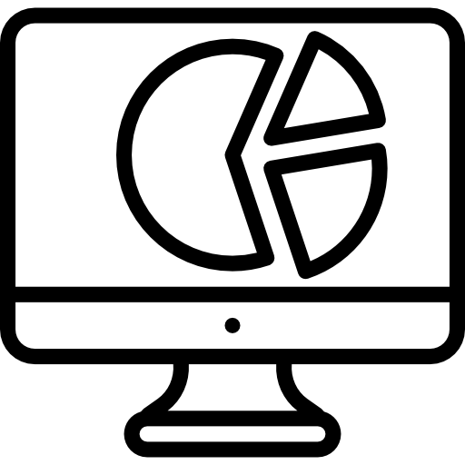 analytique Basic Miscellany Lineal Icône