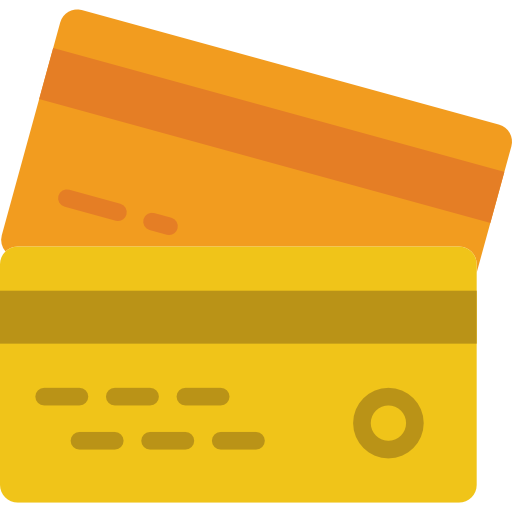 tarjeta de crédito Basic Miscellany Flat icono