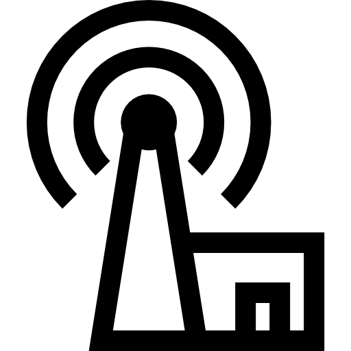 antena Basic Straight Lineal ikona