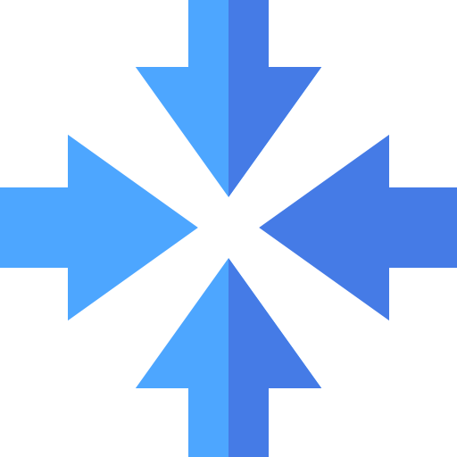 center Basic Straight Flat icon