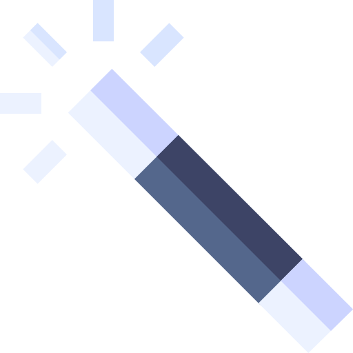 魔法の杖 Basic Straight Flat icon