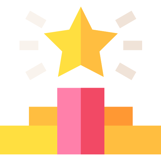 Podium Basic Straight Flat icon
