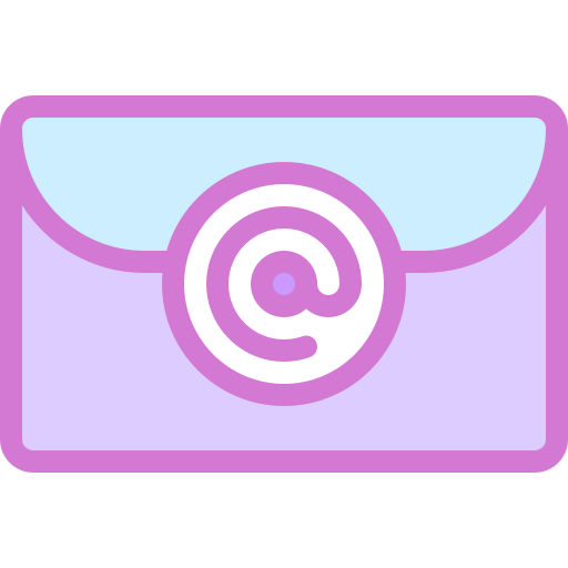 email Detailed color Lineal color icon